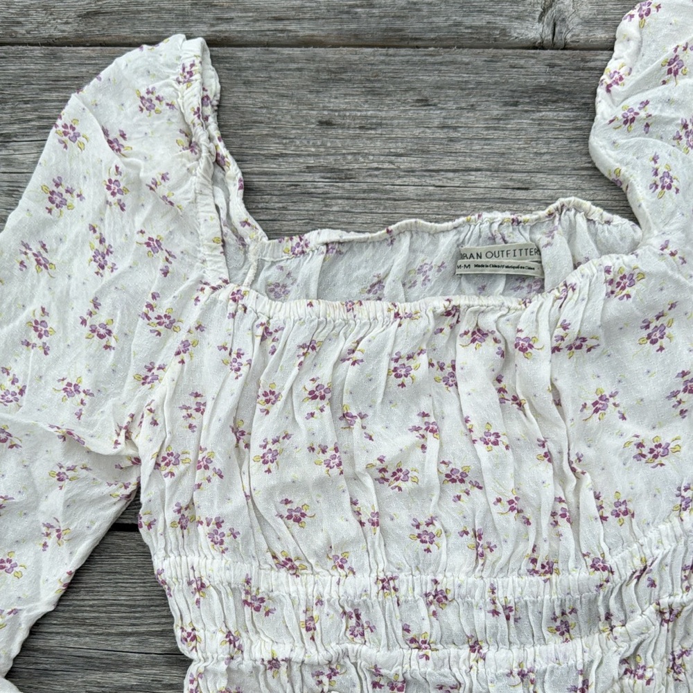 FLORAL PEASANT BLOUSE